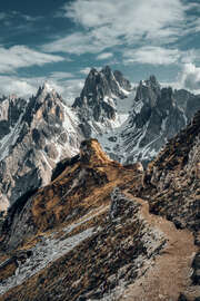 Magnettafel Cadini di Misurina - Drei Zinnen Nationalpark