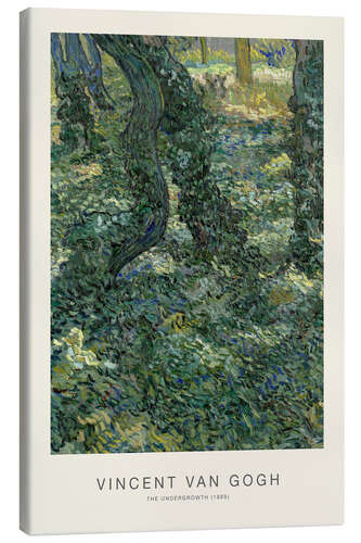 Canvas print The Undergrowth, 1889