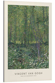 Aluminium print Trees and Undergrowth, 1887