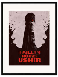 Plakat artystyczny premium w ramie Fall of the House of Usher