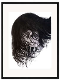 Gerahmter Kunstdruck I don't care