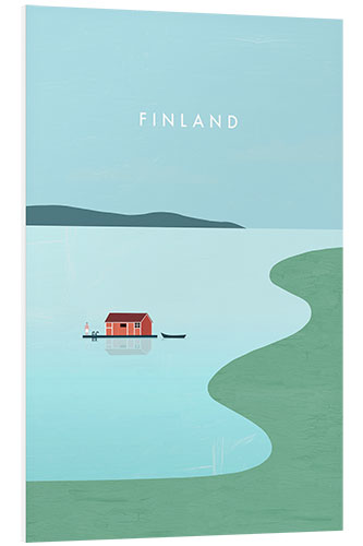 Tableau en PVC Finnland Travel Art