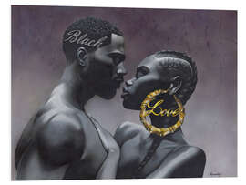 Tableau en PVC Blacklove