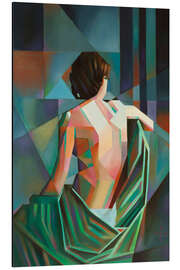 Magnettafel Sitzender weiblicher Akt