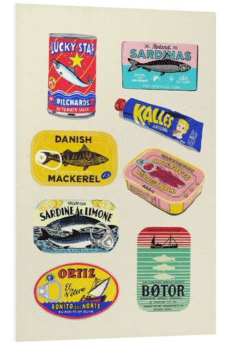 Stampa su PVC Canned Fish