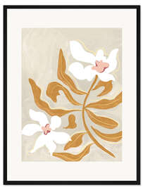 Gerahmter Kunstdruck Flowerfeeling