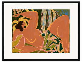 Gerahmter Kunstdruck Faul