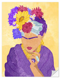 Wandsticker Floral Frida