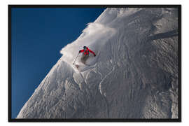 Gerahmter Kunstdruck Leben an der Spitze