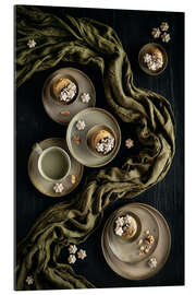 Gallery print Matcha Muffins with Meringues