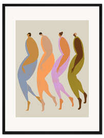 Gerahmter Kunstdruck Die Giganten