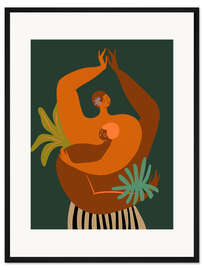 Gerahmter Kunstdruck Du und Ich