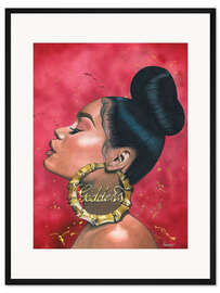 Gerahmter Kunstdruck Goddess