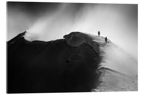 Cuadro de metacrilato Snowy Ridge Walk