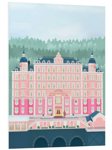 Cuadro de PVC Grand Budapest Hotel