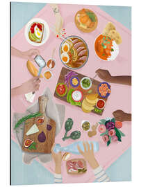 Magnettafel Summer Brunch