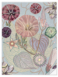 Sticker mural Vintage Wildflowers