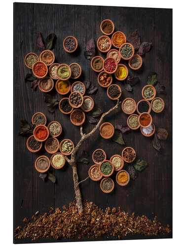 Tableau en aluminium Tree of Spice