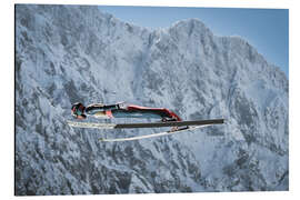 Magnettafel Skisprung