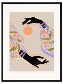 Gerahmter Kunstdruck Embrace The Sun