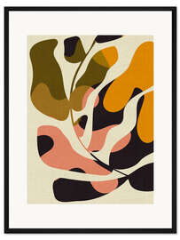 Gerahmter Kunstdruck Mid Century Fauvism