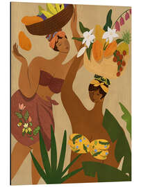 Magnettafel Opps Papaya