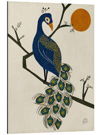 Magnettafel Vintage Pfau