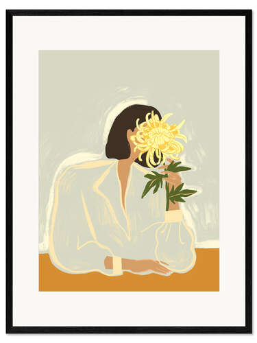 Framed art print The Crysanthemum