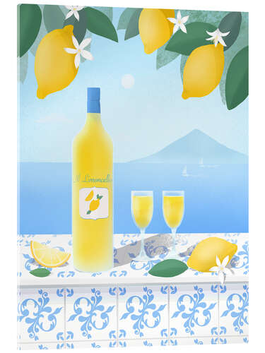 Acrylic print Limoncello