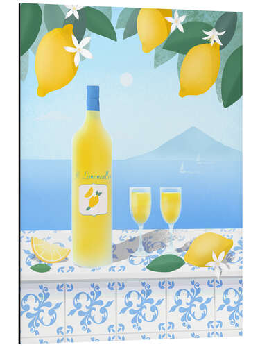 Tableau en aluminium Limoncello