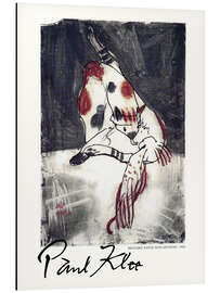 Magnettafel Brocard Katze sich leckend, 1905