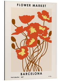 Magnettafel Flower Market, Barcelona