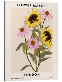 Magnettafel Flower Market, London