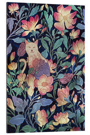 Gallery print Cat and Magnolia