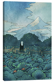 Canvas print  Kaonashi - Lotus Pond Spirit - syntetyc