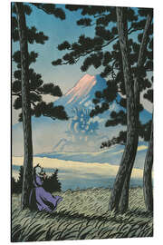 Magnettafel Fuji und Schloss