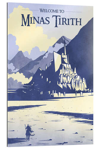 Galleriprint Welcome to Minas Tirith