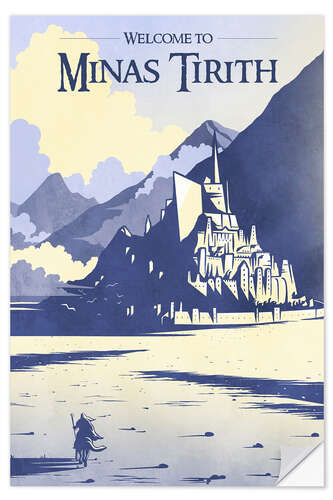 Wall sticker Welcome to Minas Tirith