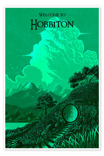 Plakat Welcome to Hobbiton