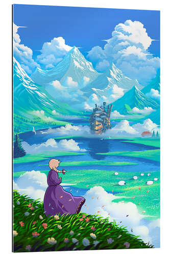Cuadro de plexi-alu Gazing at the Castle