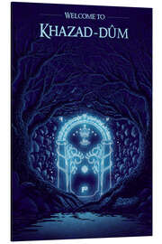 Magnettafel Welcome to Khazad Dum