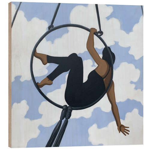 Trätavla Trapeze II