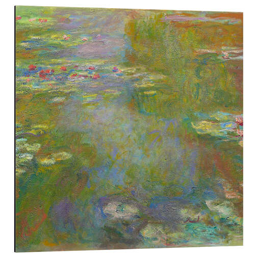 Aluminiumsbilde Water Lilies IV