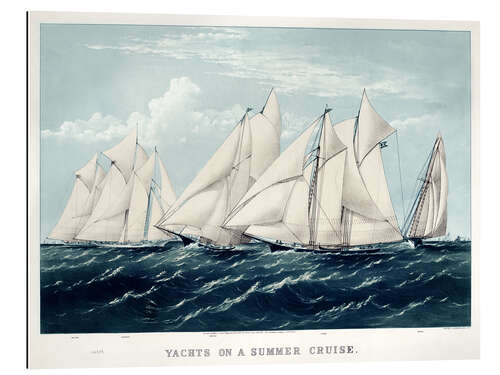 Gallery Print Yachts on Summer Cruise