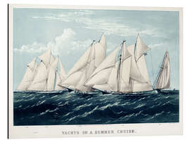 Magnettafel Yachts on Summer Cruise