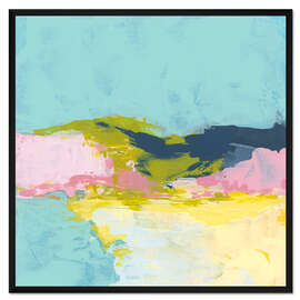 Gerahmter Kunstdruck Sand &amp; Surf Sketch