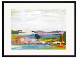 Gerahmter Kunstdruck Happy Seascape I