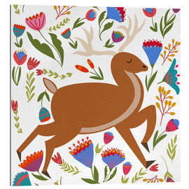 Gallery print Floral Deer