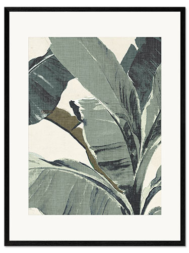 Innrammet kunsttrykk Retro Miami Palms