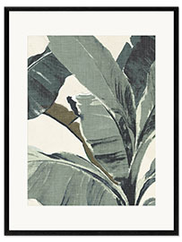 Stampa artistica con cornice Retro Miami Palms